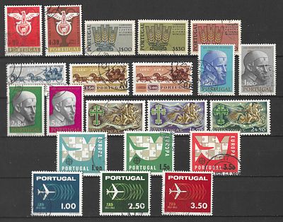 Portugal 1963 Ano completo em usados. 
• Cabe ao licitante verificar cuidadosamente as imagens 