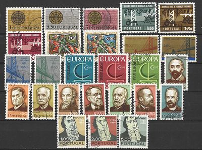 Portugal 1966 Ano completo em usados. 
• Cabe ao licitante verificar cuidadosamente as imagens 