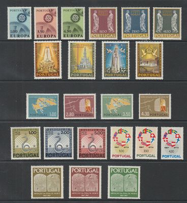 Portugal 1967 Ano completo. 
Novo sem marca de Charneira, com goma. 
• Cabe ao licitante 