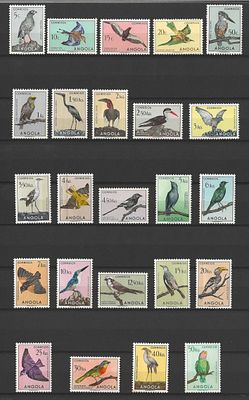 Angola 1951 Aves de Angola. 
Novo sem marca de charneira com goma. ATEN&Ccedil;&Atilde;O O SELO DE 50 