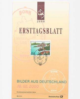 Alemanha 2000 54 Pagelas do ano de 2000. 
• Cabe ao licitante verificar cuidadosamente as 