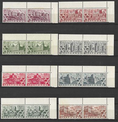 Portugal 1946 Castelos de Portugal. 
Novo com marca de charneira goma. 
Cabe ao licitante 