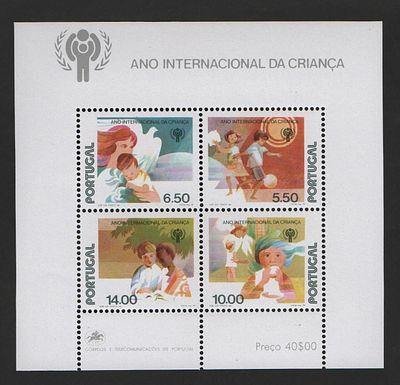 Portugal 1979 Ano Internacional da Crian&ccedil;a. 
Novo sem marca de charneira com goma. 
Cabe ao 