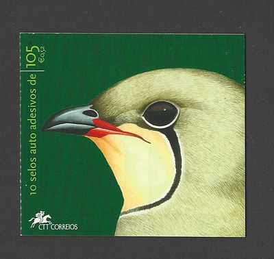 Portugal 2001 Caderneta c/ 10 Selos Aves de Portugal
Emiss&atilde;o Base (2&ordm; grupo). Portugal 2001 