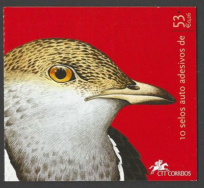 Portugal 2001 Caderneta c/ 10 Selos Aves de Portugal
Emiss&atilde;o Base (2&ordm; grupo). Portugal 2001 