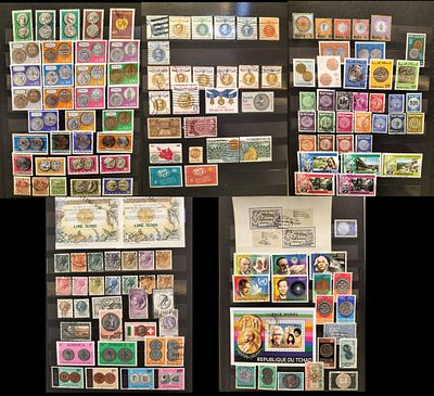 E.U.A., San Marino, Israel, Marrocos, &iacute;ndia Venezuela , B&eacute;lgica, It&aacute;lia Maioria selos de Moedas. . 