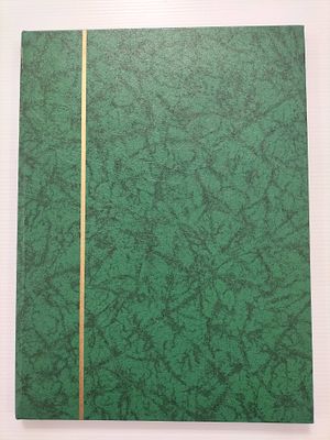 Classificador de 16 P&aacute;ginas com selos dos Pa&iacute;ses Baixos . Classificador de 16 P&aacute;ginas com selos 