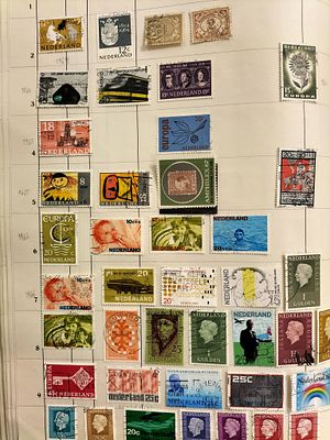 Cole&ccedil;&atilde;o de Selos dos Pa&iacute;ses Baixos (Nederland) 1890–1965 – Cl&aacute;ssicos, Wilhelmina, Juliana, Taxa 