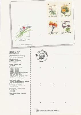 Portugal 1989 19 Pagelas todas diferentes. 
Pagelas sem Selos. 
Cabe ao licitante verificar 