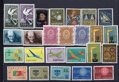Portugal 1960 Ano Completo. 
Novo sem marca de charneira com goma.
