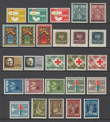 Portugal selos do ano de 1965. 
Novo sem marca de charneira com goma.