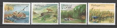 Portugal 1985 Reservas e Parques Naturais Portugueses. 
Novo sem marca de charneira com goma. 
