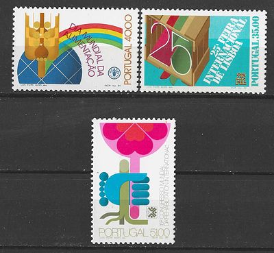 Portugal 1984 Eventos de Proje&ccedil;&atilde;o Internacional. 
Novo sem marca de charneira com goma. 
Cabe 