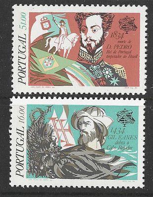 Portugal 1984 Datas da Hist&oacute;ria de Portugal
A passagem do Cabo Bojador e Gil Eanes
150 Anos da 