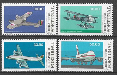 Portugal 1982 Lubrapex 82. 
Novo sem marca de charneira com goma. 
Cabe ao licitante 