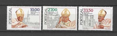 Portugal 1982 Visita a Portugal de Sua Santidade o
Papa Jo&atilde;o Paulo II. Portugal 1982 Visita a 