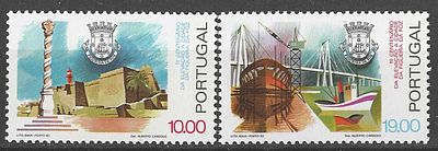 Portugal 1982 1.&deg; Centen&aacute;rio da Eleva&ccedil;&atilde;o a Cidade da
Figueira da Foz. Portugal 1982 1.&deg; 