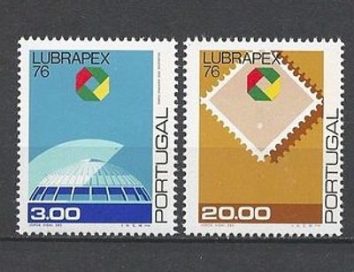 Portugal 1976 Exposi&ccedil;&atilde;o Filat&eacute;lica - Lubrapex-76. 
Novo sem marca de charneira com goma. 
