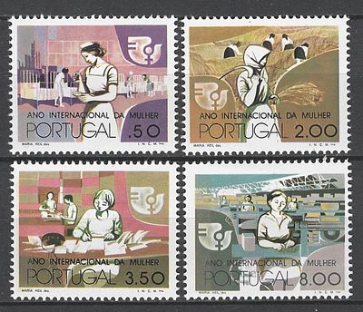 Portugal 1975 Ano Internacional da Mulher. 
Novo sem marca de charneira com goma. 
Cabe ao 