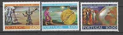 Portugal 1975 Centen&aacute;rio da
Sociedade de Geografia de Lisboa. Portugal 1975 Centen&aacute;rio da 