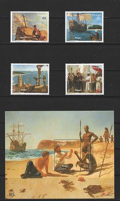 Portugal 1997 500 Anos da Descoberta do Caminho
Mar&iacute;timo para a &iacute;ndia (2&ordm; grupo). Portugal 1997 