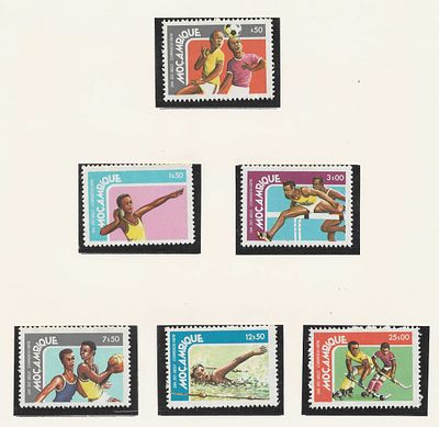 Mo&ccedil;ambique 1978 Dia do Selo ( Desporto em Mo&ccedil;ambique). Novo sem marca de charneira com goma. 