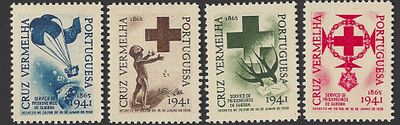 Portugal 1941 Cruz Vermelha Portuguesa. Novo sem marca de charneira com goma. 
Cabe ao licitante 