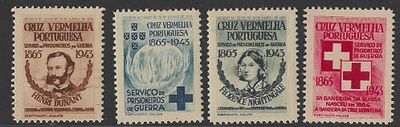 Portugal 1943 Cruz Vermelha Portuguesa. Novo sem marca de charneira com goma. 
Cabe ao licitante 