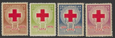Portugal 1946 Cruz Vermelha Portuguesa. Novo sem marca de charneira com goma. 
Cabe ao licitante 
