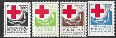 Portugal 1947 Cruz Vermelha Portuguesa. Novo sem marca de charneira com goma. 
Cabe ao licitante 