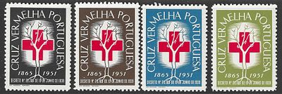 Portugal 1951 Cruz Vermelha Portuguesa. Novo sem marca de charneira com goma. 
Cabe ao licitante 