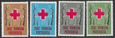Portugal 1953 Cruz Vermelha Portuguesa. Novo sem marca de charneira com goma. 
Cabe ao licitante 