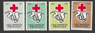 Portugal 1955 Cruz Vermelha Portuguesa. Novo sem marca de charneira com goma. 
Cabe ao licitante 