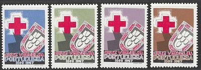 Portugal 1957 Cruz Vermelha Portuguesa. Novo sem marca de charneira com goma. 
Cabe ao licitante 
