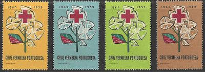 Portugal 1959 Cruz Vermelha Portuguesa. Novo sem marca de charneira com goma. 
Cabe ao licitante 