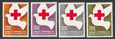 Portugal 1970 Cruz Vermelha Portuguesa. Novo sem marca de charneira com goma. 
Cabe ao licitante 