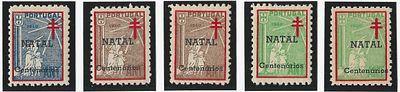 Portugal IANT 1940 Caminheiros Sobrecarga " Natal Centen&aacute;rios". Novos. 
Cabe ao licitante 