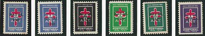 Portugal 1949 IANT Vinhetas 1936-1937 c/ sobrecarga " NATAL 1949" 
Novo sem marca de charneira 