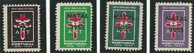 Portugal 1955 IANT Vinhetas de 1936 c/ sobrecarga "NATAL 1955". Novo sem marca de charneira com 
