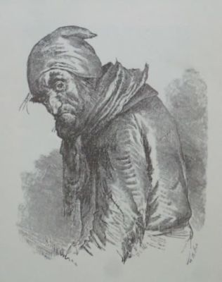 Старик. Панов. 19 в. бумага, ксилография.Размер: 16.0 х 13.0(р.и.).В очень хорошем состоянии. 