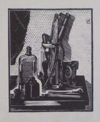 Натюрморт. Дурандин. 1990г. бумага, ксилография. Размер: 9.5 х 7.5(р.и.)В очень хорошем состоянии.