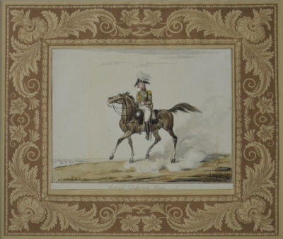 Финар (Finart), Ноэль Дидон (1797–1852) - Русский генерал. 1810-е г.г. Бумага, акварель. 11 х 13 