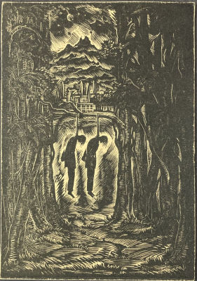 Гарибян Арарат
Сумбатович (1903−1952) - Повешенные. Середина ХХ в. Бумага, ксилография, 12.5 х 8.8 