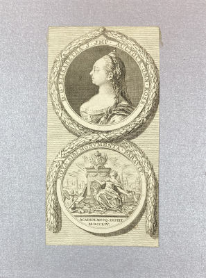 Дефер (Defehrt) Ж.-А. (1723-1774) с оригинала Моро-младшего (Moreau) ЖанаМишеля (1741-1814) - Портр 