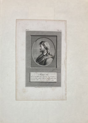 Тардье (Tardieu) Александр (1756-1844) - Портрет императора Иоанна VI. Конец 1790-х гг. Бумага 