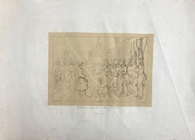 Фабер дю Фор (Faber du Faur) Христиан Вильгельм (1780—1857) - Наполеон в Вязьме 30 августа 1812 