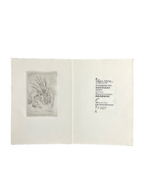 Эвенбах Евгения Константиновна (1889-1981) - Заяц. 1948 г. Бумага, офорт, 15.0 х 10.5 смНа 