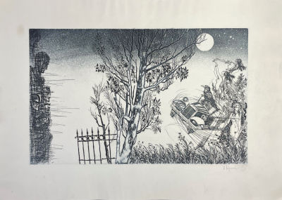 Харшак Андрей Александрович (1950 г.р.) - Иллюмтрация к роману М. Булгакова "Мастер и маргарита". 