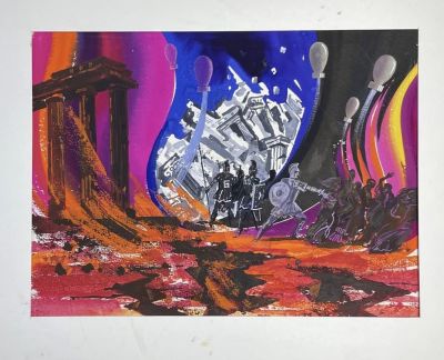 Харшак Андрей Александрович (1950 г.р.) - Иллюстрация к научно-фантастическому роману А.Н. 