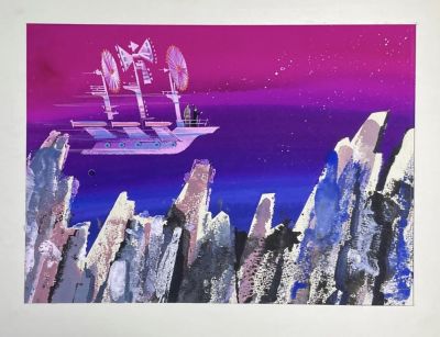 Харшак Андрей Александрович (1950 г.р.) - Иллюстрация к научно-фантастическому роману А.Н. 